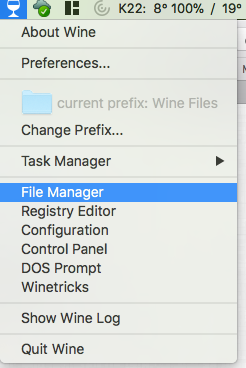 WINEmenu